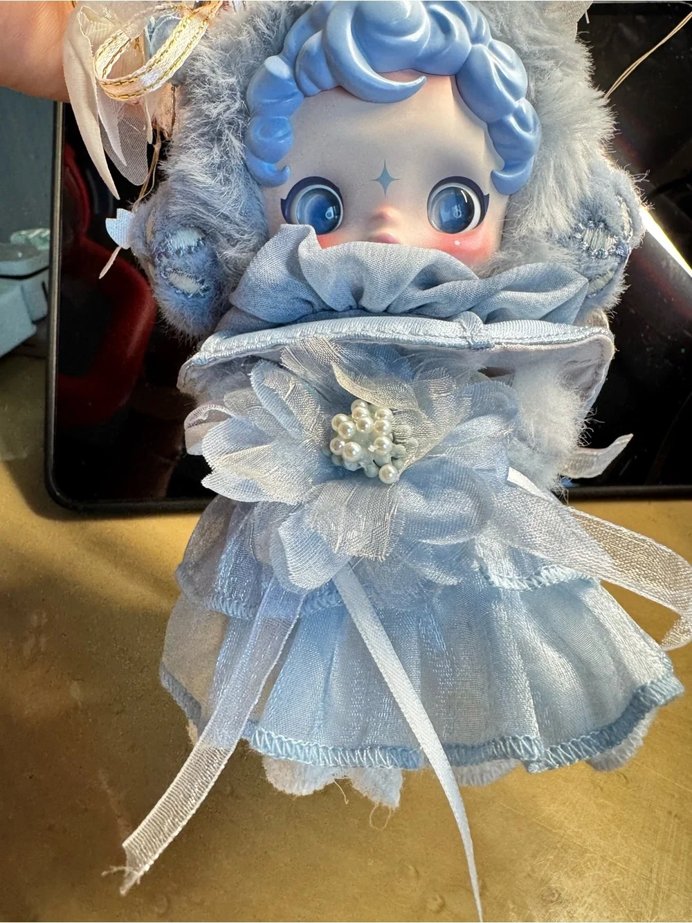 POP MART L’impressionnisme-Dew Plush w/ Handmade Dress